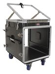 Gator 12U Top, 10U Side Console Audio Rack (GRC-12X10 PU)
