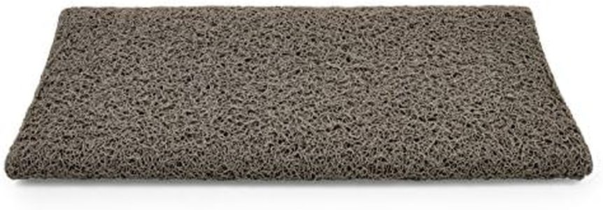 Camco Mfg Inc 42964 Gray Premium Wrap Around RV Step Rug (PVC Material (17.5" x 18"))