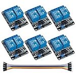 Hosyond 6Pack 2 Channel DC 5V Relay