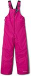 Columbia Toddler Unisex Snowslope II Bib, Wild Fuchsia, 3T, Wild Fuchsia, 3 Years