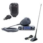 CB radio station kit PNI Escort HP 7120 ASQ with CB antenna PNI Extra 48 and additional microphone Dongle with Bluetooth PNI Mike 65 included