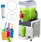 GarveeLife Commercial Slushy Machine 15L, 3.96 Gallon Margarita Machine, 400W Frozen Drink Machine, Food-Grade PC Tanks & Stainless Steel, for Restaurants Bars Pool Parties