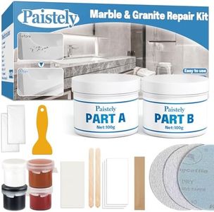 Tile, Granite and Marble Repair Kit(Color Match), 7.05oz Porcelain Repair Kit with Strong Adhesion, Quartz Countertop Repair Kits for Marble, Quartz, Resin, Acrylic, Granite and More (3.52oz+3.52oz)