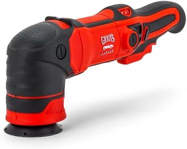 Griot's Garage G8 Random Orbital Polisher 10908 – 700-Watt Dual Action Buffer for Car Detailing, Polishing, Waxing, Swirl and Scratch Removal – Includes 2" and 3" Backing Plates