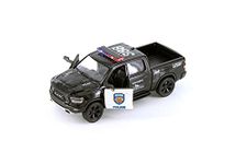 Kinsmart 2019 Dodge Ram 1500 Police Pickup Truck Diecast Model car 1/46 O Scale Diecast Truck