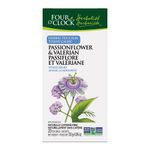 Four O'Clock Herbalist Herbal Tea Calm Passionflower & Valerian, Non Gmo Project, Kosher, Gluten-Free, 20 Teabags