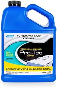 Camco Pro-Tec Professional Strength RV Hard/TPO Roof Cleaner with Deep Cleaning for Long-Lasting Protection Powers Away Dirt and Grime, 32 Ounces