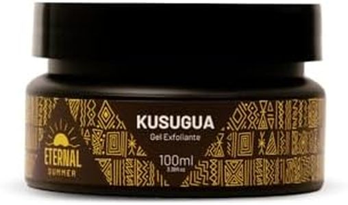 AOKlabs- KUSUGUA Gel Exfoliante, exfoliante facial y corporal natural, exfoliante limpiador de cacao con semillas de argán 100% biodegradables 100ml.