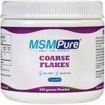 Kala Health MSMPure Coarse Powder Flakes, Organic Sulfur Crystals, 99.9% Pure Distilled MSM Supplement, Made in The USA, 8.8 oz