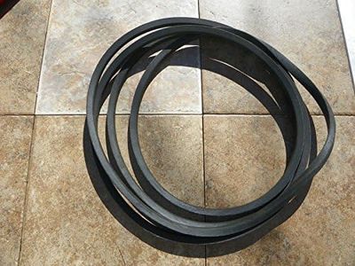 Set of 2 Caroni Finish Mower Belts for TC590 59" Cut Machine Code 1380 X 2