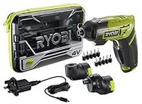 Ryobi ERGO-A2 4V Cordless Screwdriver Kit, Amazon Exclusive, Hyper Green, 1 Pack