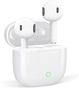 Auriculares Inalámbricos,Auriculares Bluetooth 5.3 HiFi Estéreo con Cancelación de Ruido,Auriculares Bluetooth IPX8 Impermeable,Reproducci 30 Horas con Caja de Carga,para iPhone/Android/Samsung