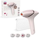 Philips Lumea IPL Hair Removal 9000 Series BRI957 - Light-Based Wireless Hair Removal for Long-Lasting Smooth Skin - Includes 4 Attachments for Body, Face, Armpits, Bikini