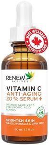 Renew Actives Vitamin C Serum – Anti-Aging Serum with Vitamin C, Hyaluronic Acid and Retinol – Face Serum for Wrinkles, Fine Lines and Dark Spots – Organic Aloe Vera Serum for Face – 2 fl oz Bottle