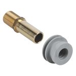 GROHE Urinal Inlet Connector, 1/2" Chrome 37044000