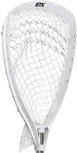 STX Lacrosse Shield 100 Goalie Strung Head, White