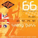 Rotosound RS66S Stainless Steel Standard Gauge Short Scale Roundwound Bass Strings (40 50 75 90)