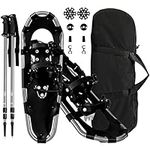 MEDIMALL 30" Lightweight Snowshoes 