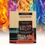 Fire Color Changing Packets Fire Pit (25-Pack), Campfire Color Packets, Magical Flames Changing, Magic Colorful Flames, Campfire Flame Accessory