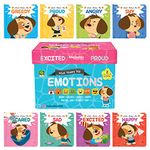 THE BOOK TREE 8 EMOTIONS Books- Helping kids to understand their emotions like Happy, Greedy, Proud, Sad, Exited, Scared, Shy and Angry. PUZZLE activity GIFT PACK for KIDS by The Book Tree