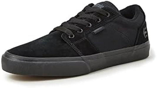 Etnies Men's Barge LS Lifestyle Skate Shoes, Black/Black/Black, 14 US