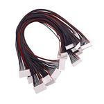 YIXISI 10 PCS JST-XH 8S LiPo Battery Balance Charger Extension Wire Cable, JST Plug Connector 300mm, Balance Charging Extension Wire Cable Lead Adapter for RC Drone DIY