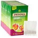 Twinings Ginger Green Tea 80 Tea Bags (Multipack of 4 x 20 Tea Bags)