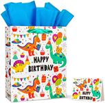 12.6" Large Happy Birthday Gift Bag