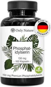 Phosphatidylserin 150 mg - 100 hochdosierte Kapseln – in Deutschland produziert & Laborgeprüft – Innere Ruhe & Focus - Phosphatidylserine