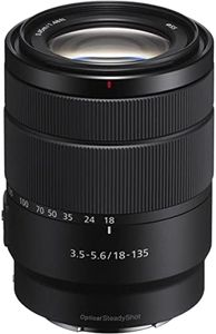 Sony SEL18135 E-Mount 18-135mm F3.5-5.6 OSS, Black