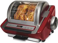 Ronco Digital Showtime Rotisserie and BBQ Oven, Red