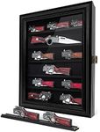 Knife Display Case, Lockable Pocket