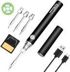 Cordless Soldering Iron Kit, USB Re