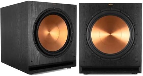 Klipsch SPL-150 15" 800W Subwoofer, Ebony Vinyl, 2-Pack