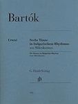 Six Dances in Bulgarian Rhythm - from Mikrokosmos - Piano - Sheet music - (HN1411)