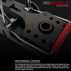 ROSHIELD Rat Trap Box 2-Pack – Secure Rodent Control