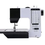 Industrial Sewing Machine - Heavy Duty Portable Embroidery with 38 Built-in Stitches, Extension Table, and Night Light - Ideal for Beginners and Advanced Sewers