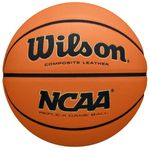 Wilson Basketball NCAA EVO NXT REPLICA, Blended Leather, Indoor- and Outdoor-Basketball, Orange, #7