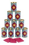 Toysmith Neato Tin Can Topple Classic (13 Piece) Game