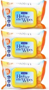 Nuage Hayfever | Allergy Relief Wipes | Natural Remedy for Hay Fever 30 Wipes | Resealable Pack | Suitable for Face and Hands | Pack of 3 (90 Wipes in Total)