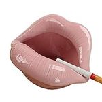 Ceramic Lip Shape Ashtray Cigarette