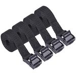 Masterwise Lashing Strap with Cam Buckles, Cinch Strap with Adjustable Buckle Tie Down Straps for Securing (3' x 0.75")