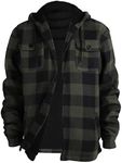 Heavy Thick Flannel Plaid Jacket Sh