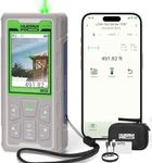 Laser Measuring Tool, Huepar Pro 495Ft Outdoor Laser Measure with Camera & Bluetooth Connected, Laser Distance Meter with P2P Technology, Free APP, IP68, Micro USB Cable, Hand Strap & Pouch - SW-150GQ
