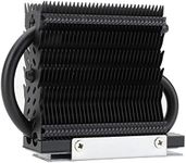 Thermalright HR-09 2280 PRO Black SSD heatsink, Double-Sided Heat Sink, with Thermal Silicone Pad for M.2 SSD PC and Computer,Desktop High Performance SSD Cooler