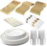 SHINYPACKET 225 Pcs Dinnerware Set,