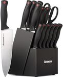 Astercook Knife Set, 15 Pieces Kitc