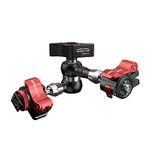 IFOOTAGE Magic Arm Clamp w/ 1/4" and 3/8" Thread and 7 Inches Adjustable Friction Power Articulating Magic Arm with 1/4" and 3/8" Thread Screw for DSLR Camera Rig/LCD Monitor/LED Lights (MA3-4)