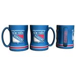 Boelter Brands NHL New York Rangers 445361 Coffee Mug, Team Color, 14 oz