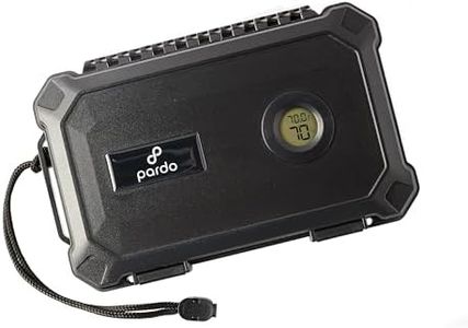 Pardo Cigar Humidors with Humidor Hygrometer - Holds up to 5 Cigars - Airtight, Waterproof, Sturdy & Durable Travel Humidor Cigar Box - Cigar Case & Cigar Boxes Ideal as Gifts for Men